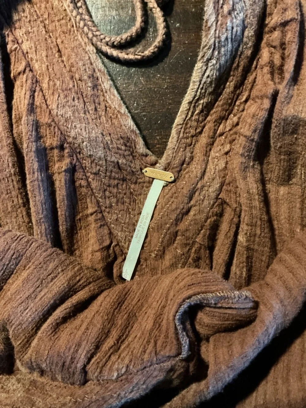 Free People Maxi Dress in Brown - Picture 8 of 9